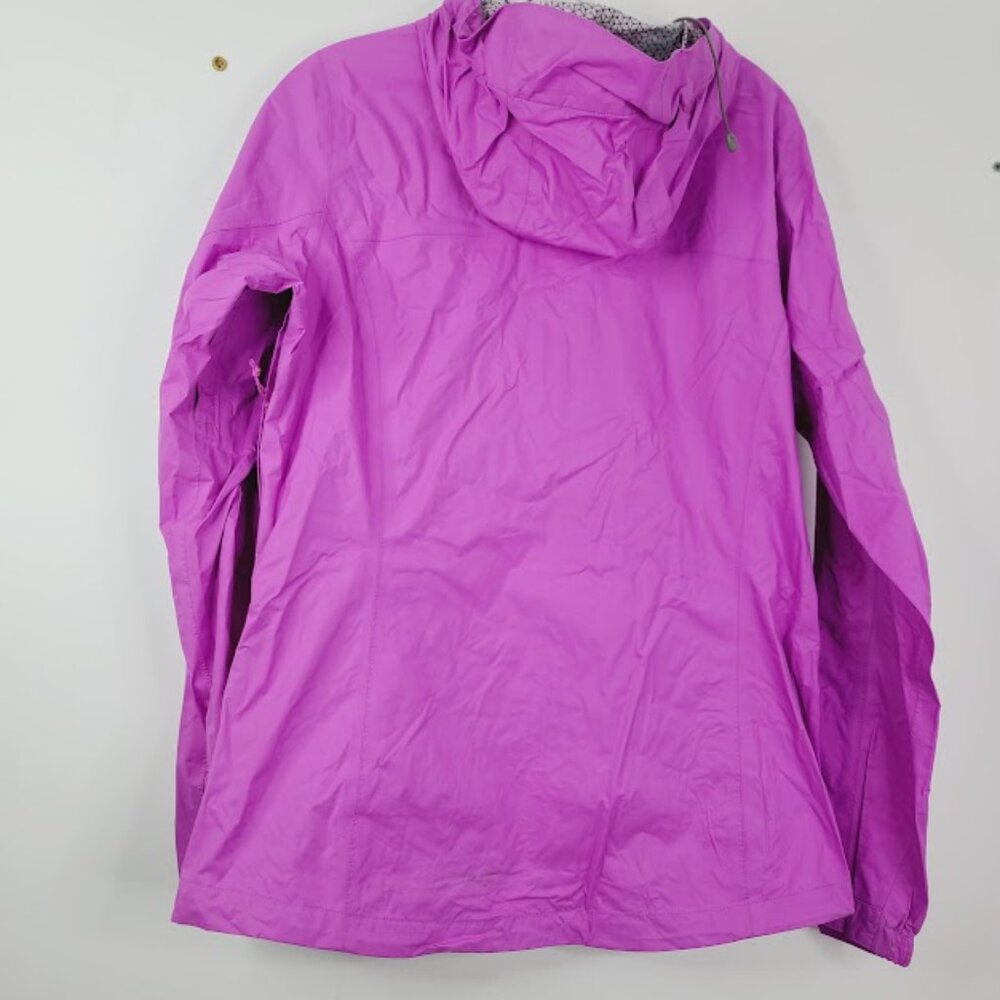 Columbia Women's Purple Omni-Tech Waterproof Breathable Rain Jacket Size L - Picture 3 of 7